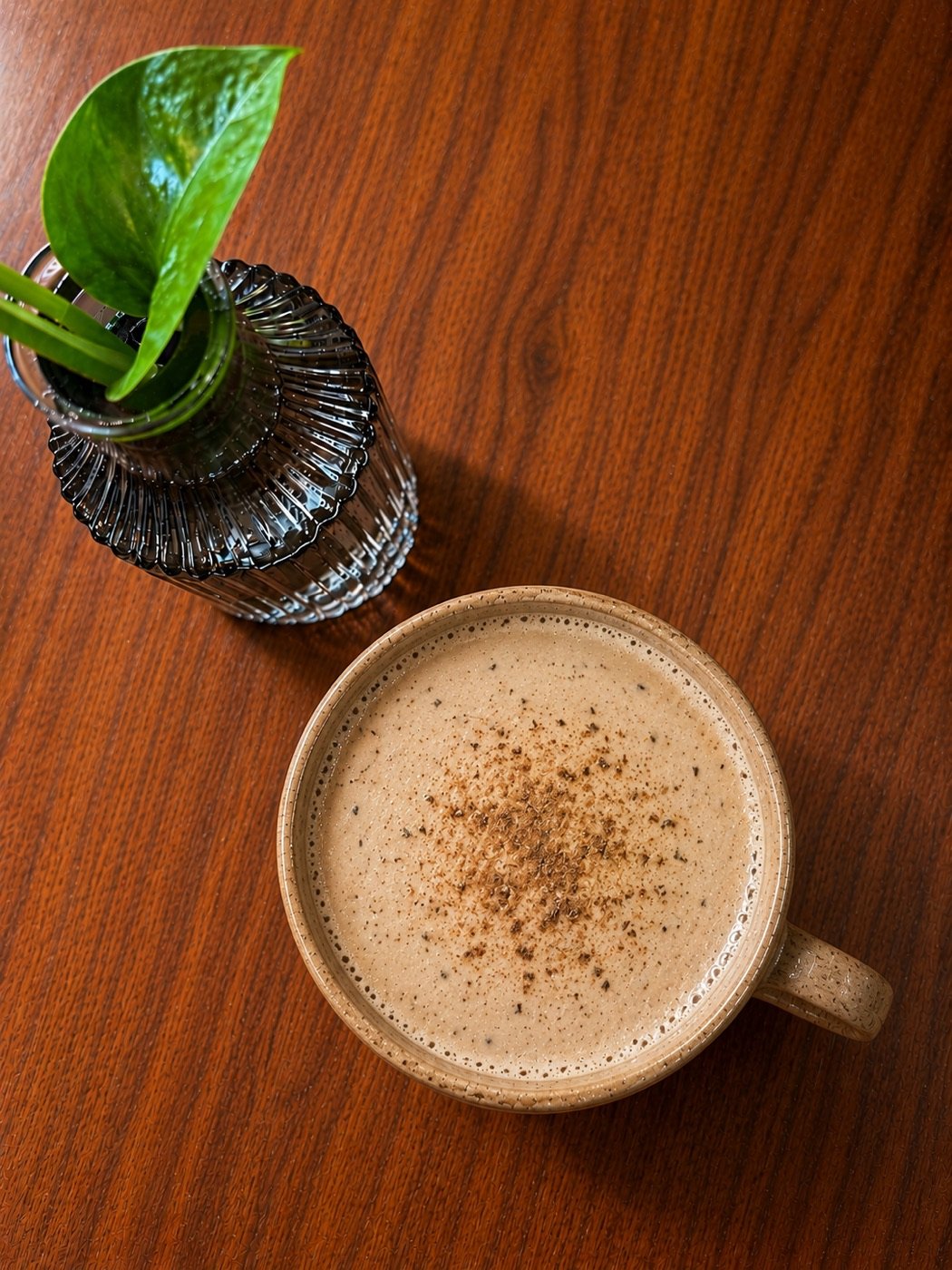 Chai caliente con canela